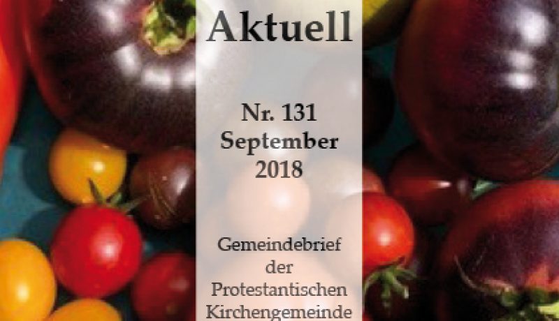 Gemeindebrief September 2018